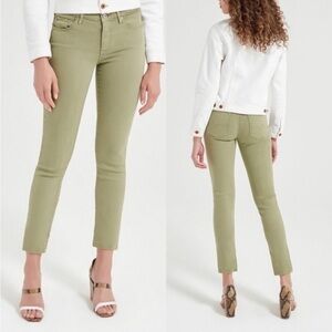 AG Adriano Goldschmied The Prima Cigarette Leg Skinny Jean Light Olive/M…